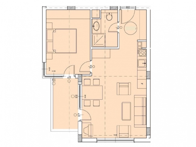 Apartament in prima linie la mare in Obzor